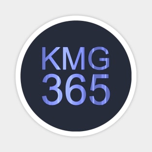 KMG 365 (Blue Metallic) Magnet